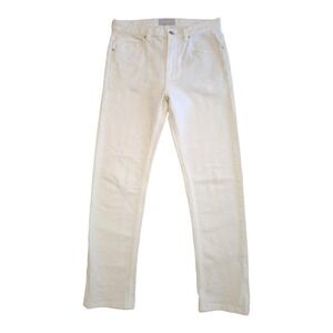 Everlane Bone Color High Rise  Jeans Woman's Size 28 Regular Leg Opening 6.5 in.